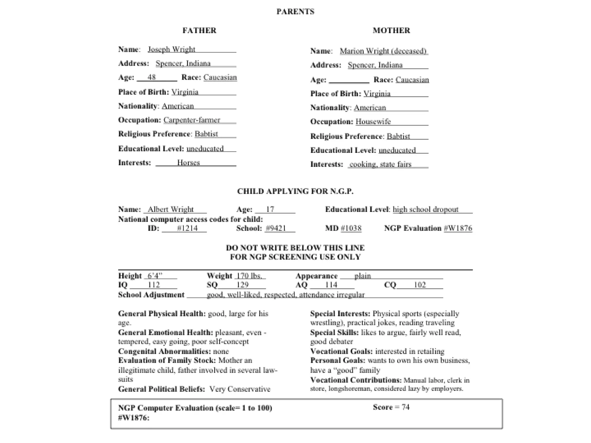 Elaine Hawkins = Isadora Duncan