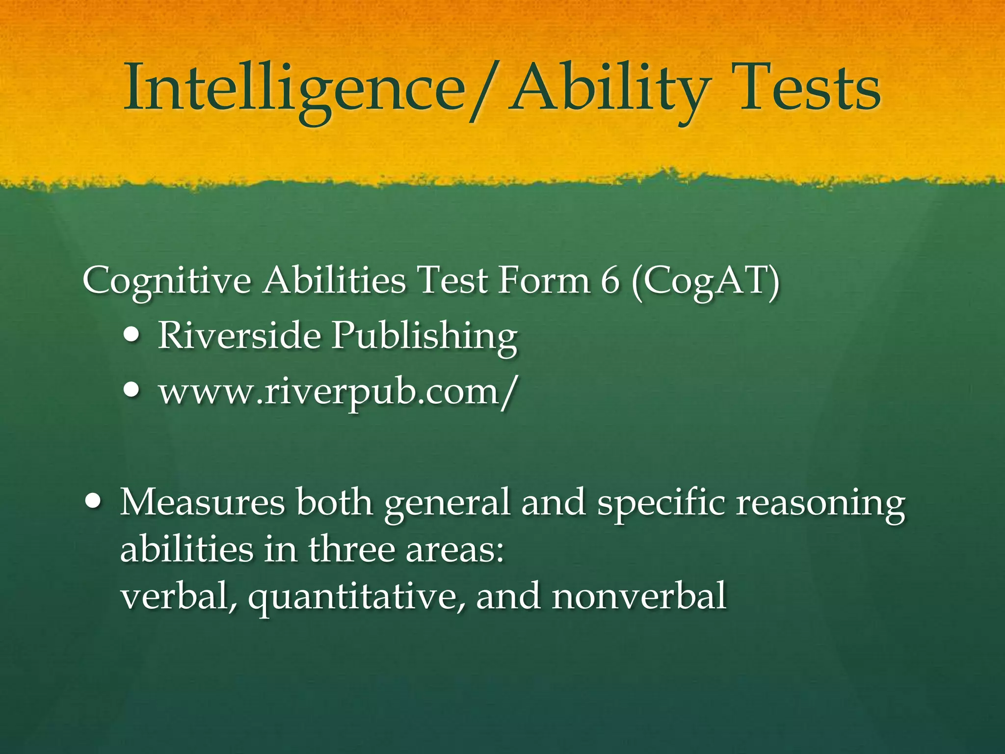 AptitudeA readiness to learn or to perform well in a particular situation; requires a match between the situation demands and what the person brings to it.