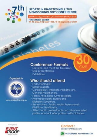 7th update in diabetes mellitus &endocrinology confrence