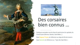 Conférence - Corsaires et écologie