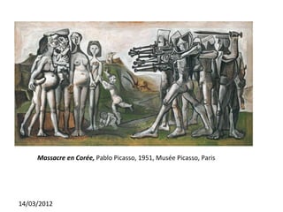 Massacre en Corée, Pablo Picasso, 1951, Musée Picasso, Paris




14/03/2012
 