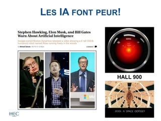 LES IA FONT PEUR!
HALL 900
 
