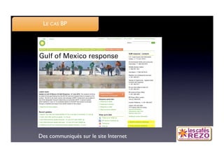 LE CAS BP




Des communiqués sur le site Internet
 