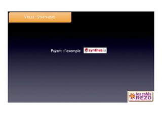 VEILLE : SYNTHESIO




               Payant : l’exemple
 