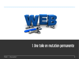 1. Une toile en mutation permanente

Partie I | Sous-partie 1                                         4
 