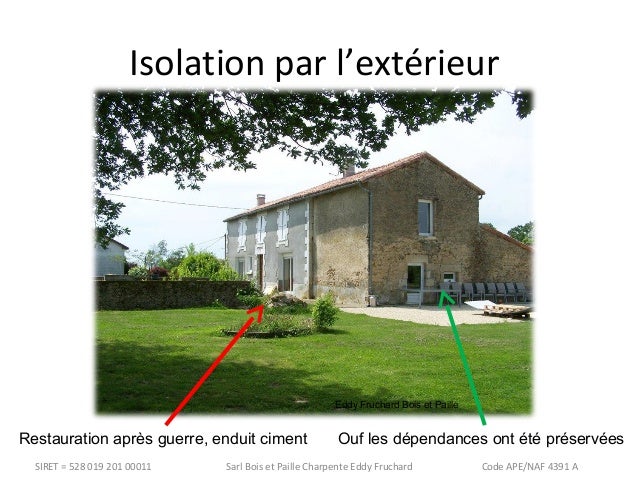 isolation de maison ancienne