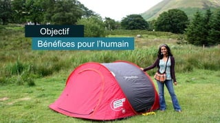 Objectif
Bénéfices pour l’humain
 