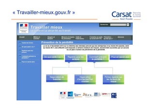 « Travailler-mieux.gouv.fr »
 