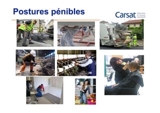 Postures pénibles
 
