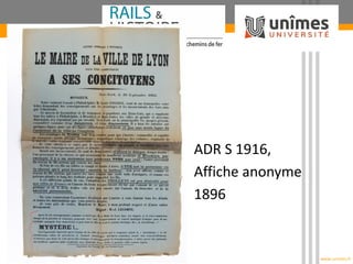 www.unimes.fr
ADR S 1916,
Affiche anonyme
1896
 