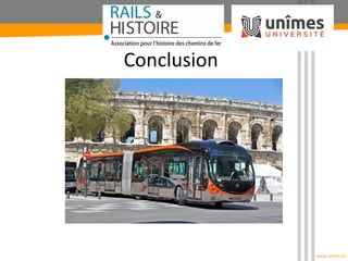 www.unimes.fr
Conclusion
 