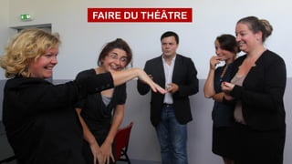 FAIRE DU THÉÂTRE
 