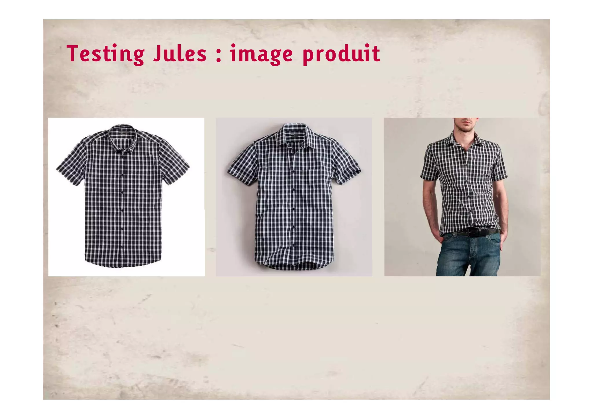 Testing Jules : image produit
 
