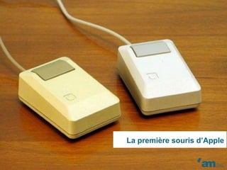 Le design n’est pas qu’objets …/…
La première souris d’Apple
 