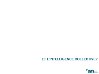 ET L’INTELLIGENCE COLLECTIVE?
 