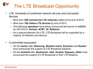 Expway ConférenSquad #2 : Expway - LTE Broadcast | PDF