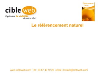 Conférénce cibleweb Opptic-lr