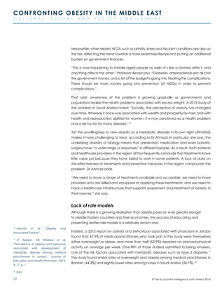 Confronting obesity in the middle east | PDF
