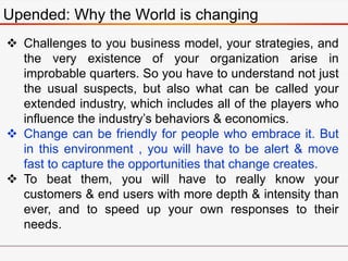  Challenges to you business model, your strategies, and
the very existence of your organization arise in
improbable quart...