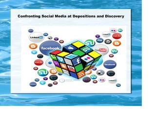 Confronting Social Media at Depositions and Discovery

Mark Zamora

 