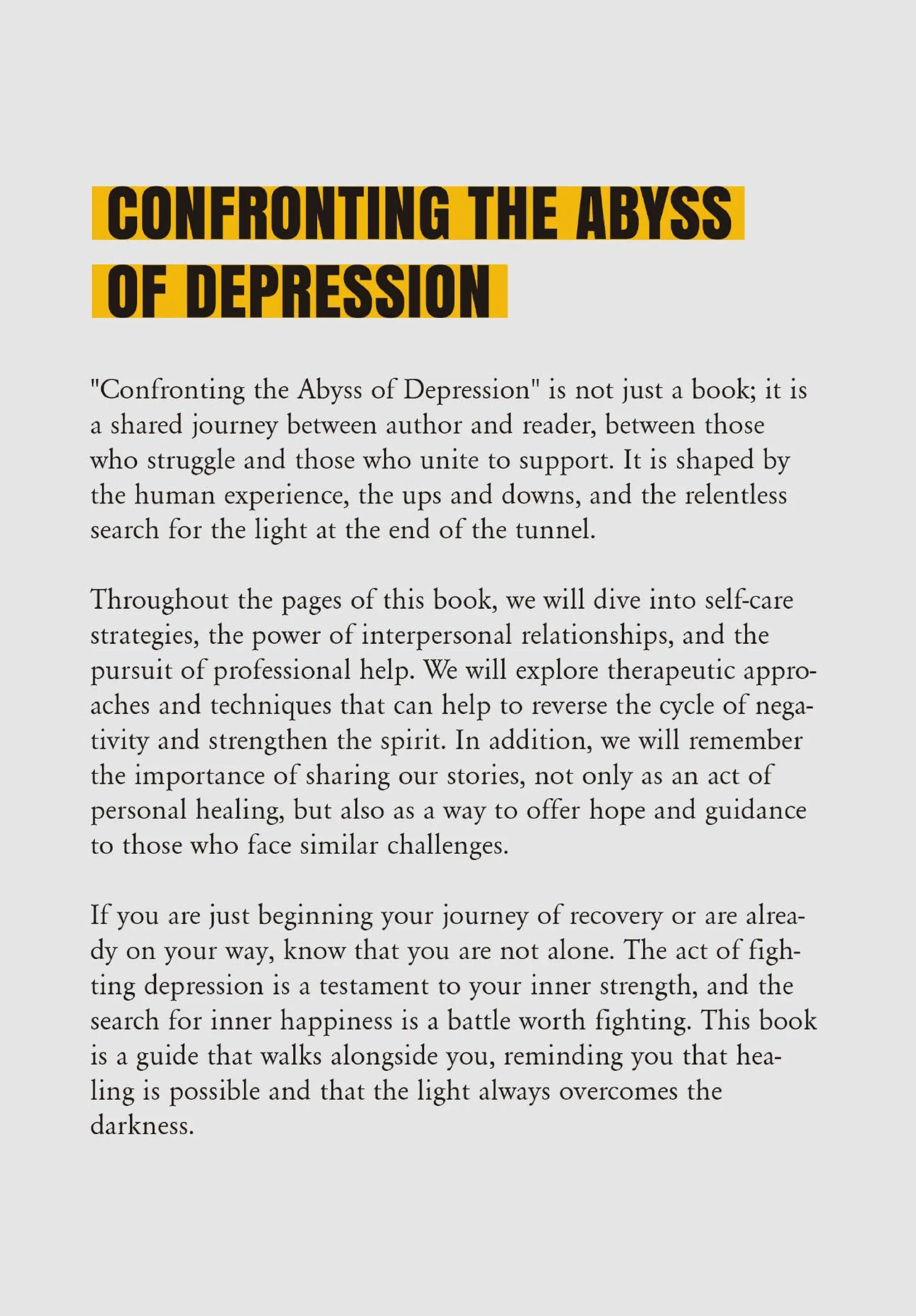 Confronting The Abyss:  Living With The Most Adverse Fate - ofexd60