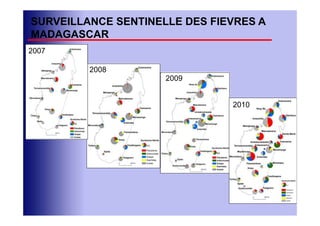 SURVEILLANCE SENTINELLE DES FIEVRES A
MADAGASCAR
2007

         2008
                     2009


                               2010
 