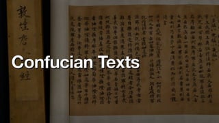 Confucian Texts
 