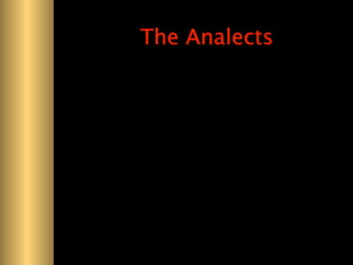 The Analects
 