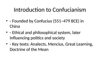 Confucianism_Selected_Issues.pptxddeddef | PPTX