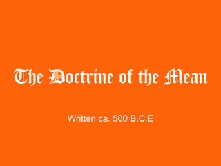 confucian philosophy in software design