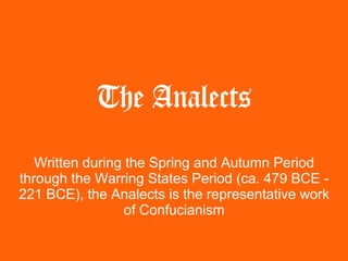 confucian philosophy in software design