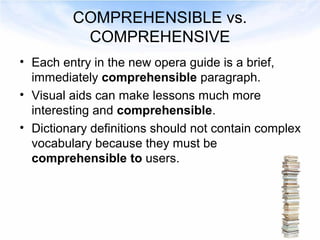 Words easily confused in English | PPT