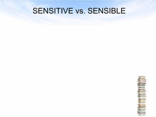 Words easily confused in English | PPT
