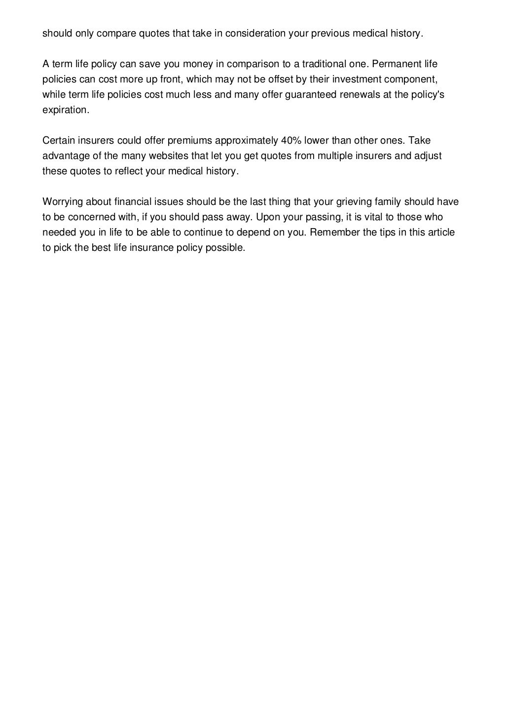 Confused About What Kind Of Life Insurance You Need? Read