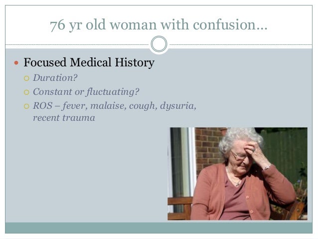 What Can Cause Confusion In Elderly – VOQPK
