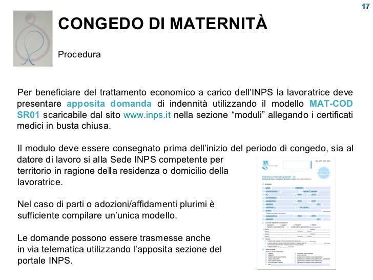 Congedo Maternita