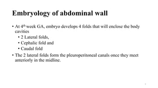 Approach to Congenital abdominal wall defects .pptx