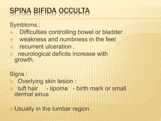 Congenital anomalies/Neural tube defects/ birth defects | PPTX