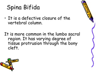 Congenital anomalies1