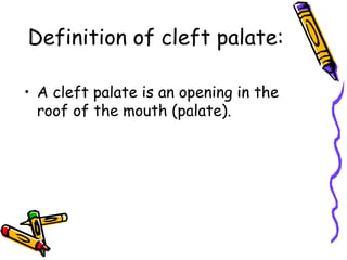 Congenital anomalies1