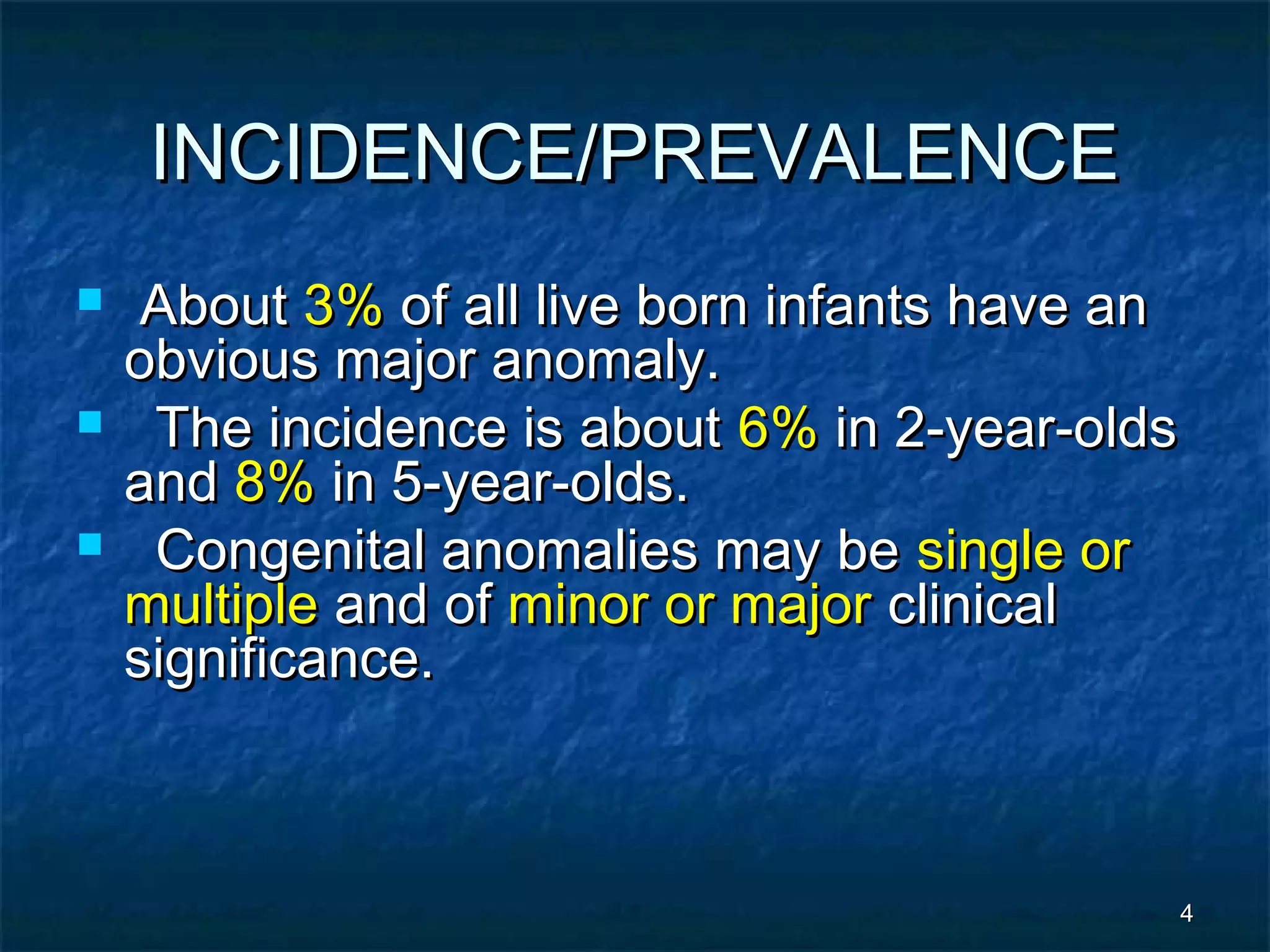Congenital anomalies (birth defect) | PPT