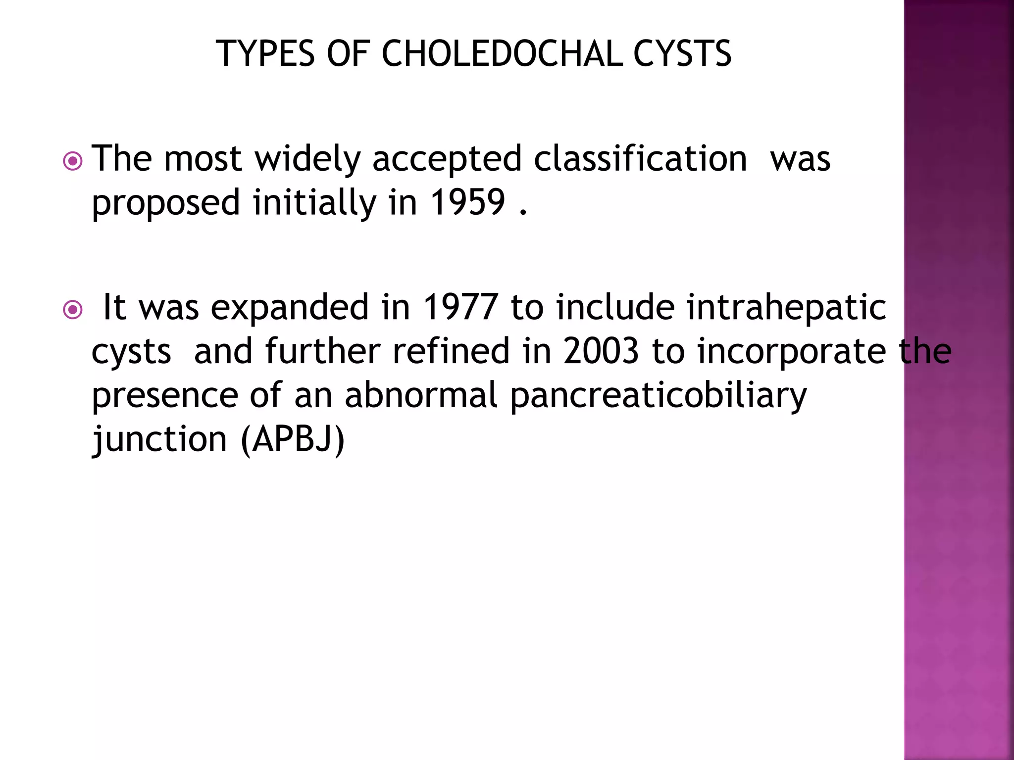 Congenital bile duct anomalies | PPTX