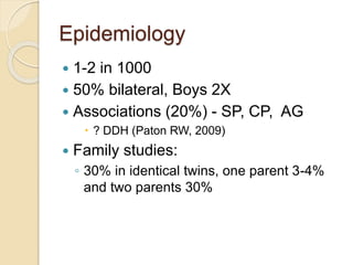 Congenital Clubfoot