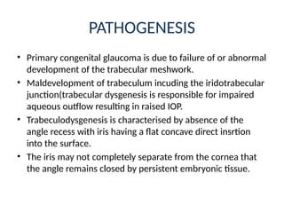 Congenital Glaucoma.pptxdddddddddddddddddd | PPTX