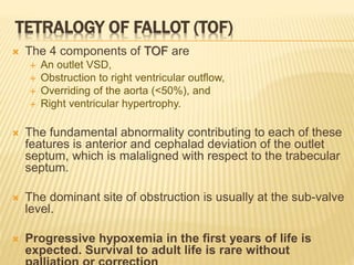 Congenital heart disease | PPTX