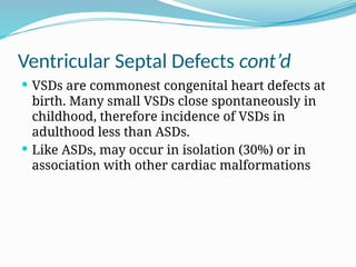 Vsd Incedence Congenital Heart Disease_level III.pptx h | PPTX