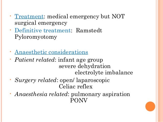 Congenital Hypertrophic Pyloric Stenosis