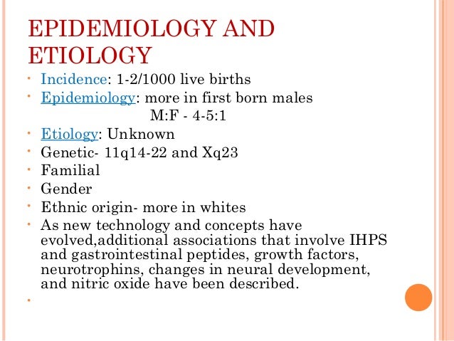 Congenital Hypertrophic Pyloric Stenosis