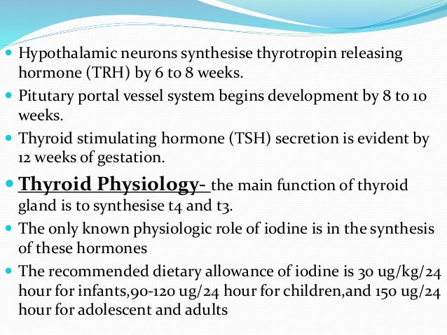 Congenital hypothyroidism