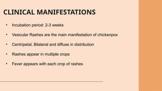 Diffuse Rash Distirbution Congenital infections seen in humans.pptx